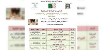 49 عملا أدبيا من 26 ولاية جزائرية رشحوا للظفر بجائزة الإبداع الأدبي في الرواية 2021.