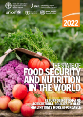 تقرير حالة الأمن الغذائي والتغذية في العالم 2022