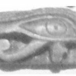 AMULET IN SHAPE OF WADJET EYE 9