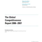 تقرير التنافسية الدولية 2007