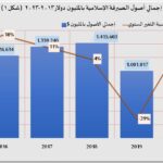 نشرة رقم مايو 2025 المقال الثالث شكل 1 اجمالي الاصول